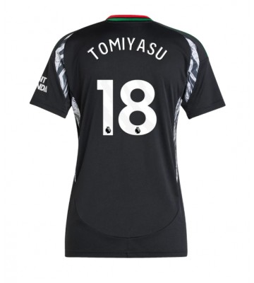 Arsenal Takehiro Tomiyasu #18 Udebanetrøje Dame 2024-25 Kort ærmer